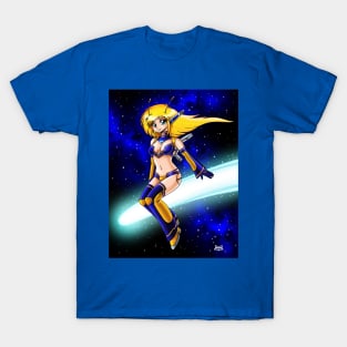 Comet Riding Botgirl T-Shirt